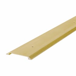 M-D BUILDING PRODUCTS 0.25 in. H X 2.5 in. W X 36 in. L Aluminum Flat Top Threshold Gold