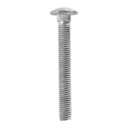 Hillman 1/2 in. X 4 in. L Hot Dipped Galvanized Steel Carriage Bolt 25 pk