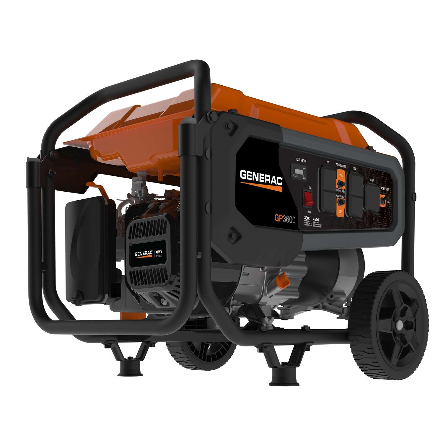 Generac GP Series 3600 W 120 V Gasoline Portable Generator Ace Hardware