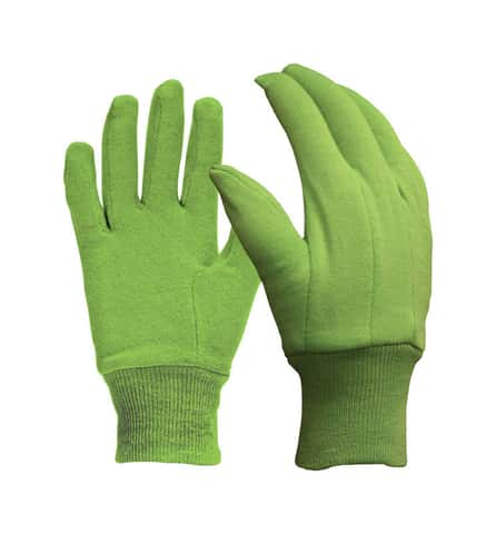 Green deals cotton gloves