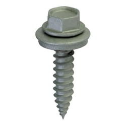 Teks No. 9 X 1-1/2 in. L Hex Hex Washer Head Roofing Screws 100 pk