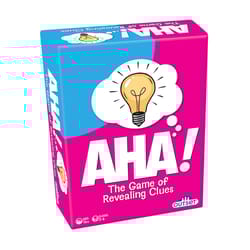 Outset Media Aha The Game Of Revealing Clues Card Game Multicolored