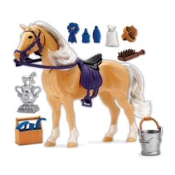 Sunny Days Blue Ribbon Toy Palomino Horse Multicolored 14 pc