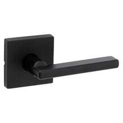 Kwikset Halifax Matte Black Passage Lever Right or Left Handed