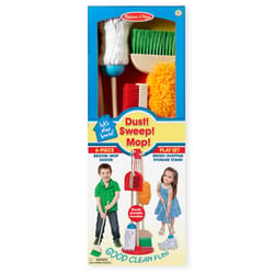 Melissa & Doug Let's Play House Mop Wood Assorted 6 pc