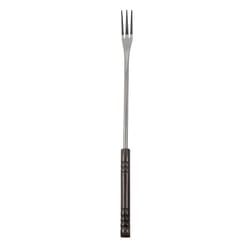 Swissmar Brown/Silver Stainless Steel/Wood Fondue Forks