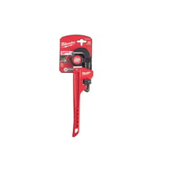Milwaukee Pipe Wrench 10 in. L Black/Red 1 pk