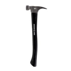 Dead On 21 oz Checkered Face Claw Hammer 11 in. Wood Handle