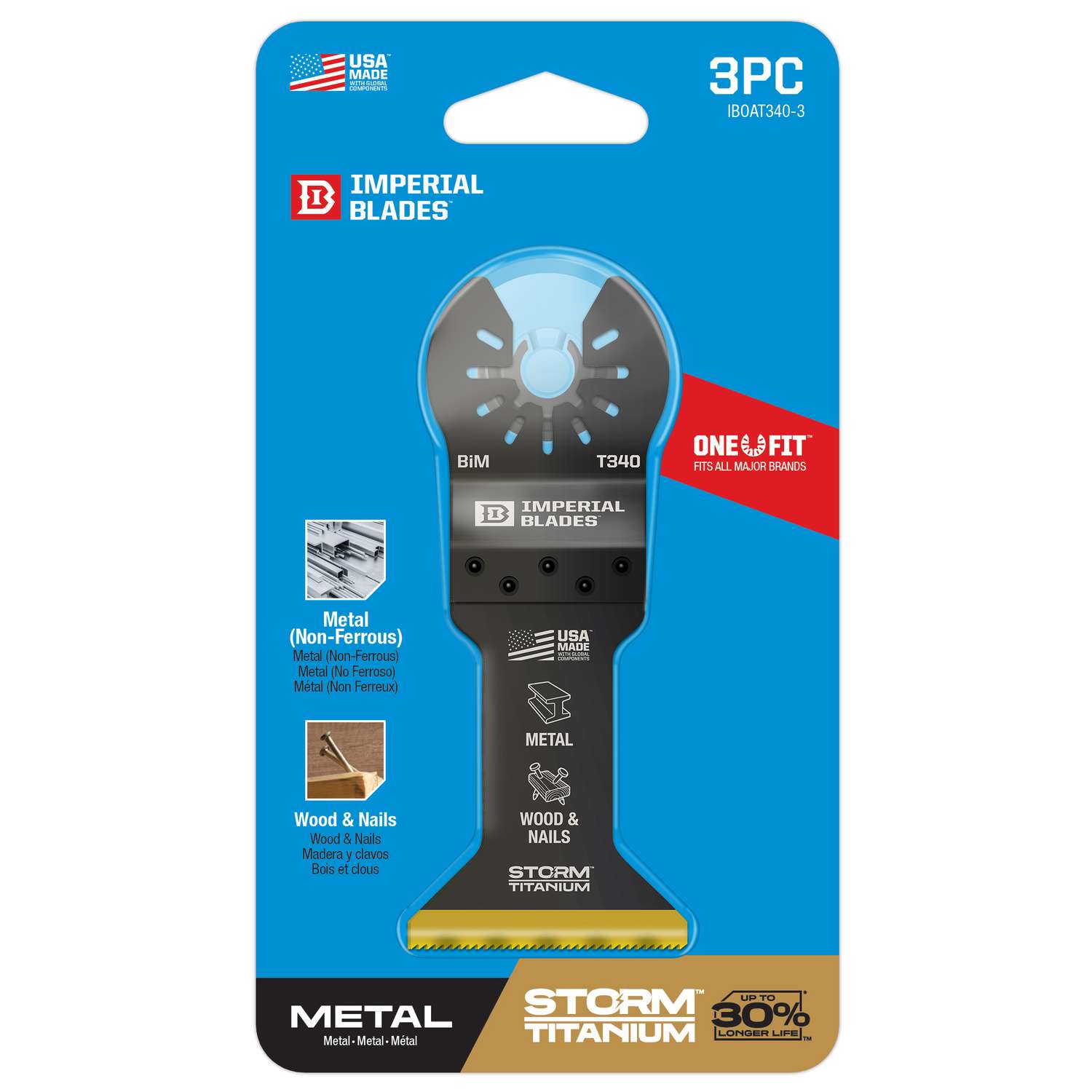 SHARK BLADES STARLOCK Bi-Metal wood/metal Cutting Blades 35mm Pro Range 