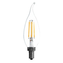 Sylvania Natural B10 E12 (Candelabra) LED Bulb Daylight 40 Watt Equivalence 2 pk