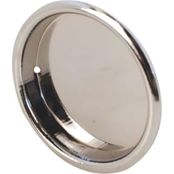 Prime-Line Chrome Plated Silver Steel Door Pull