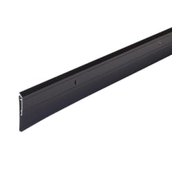 M-D BUILDING PRODUCTS Bronze Aluminum/Vinyl Sweep For Doors 36 in. L X 2.13 in.