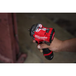 Milwaukee M12 3/8 in. Cordless Brushless Impact Wrench Kit (Battery & Charger)