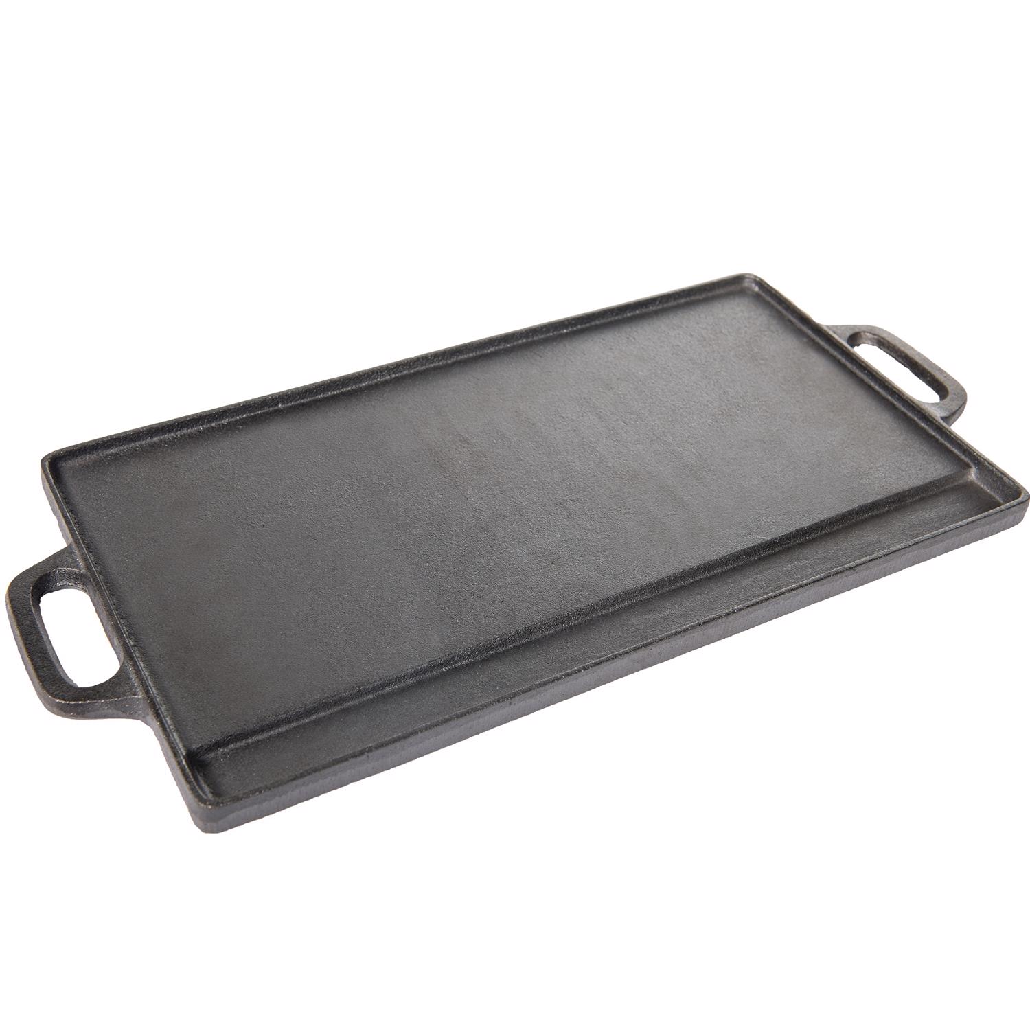 Lodge Logic Pro Cast Iron Griddle Black - Ace Hardware