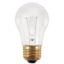 Westinghouse 25 W A15 Appliance Incandescent Bulb E26 (Medium) White 1 pk