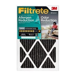 Filtrete Odor Reduction 20 in. W X 25 in. H X 1 in. D Carbon 1200 MPR Pleated Air Filter 1 pk