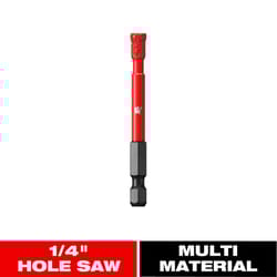 Diablo 1/4 in. Diamond Grit 5.52 in. L X 1/4 in. D Hole Saw
