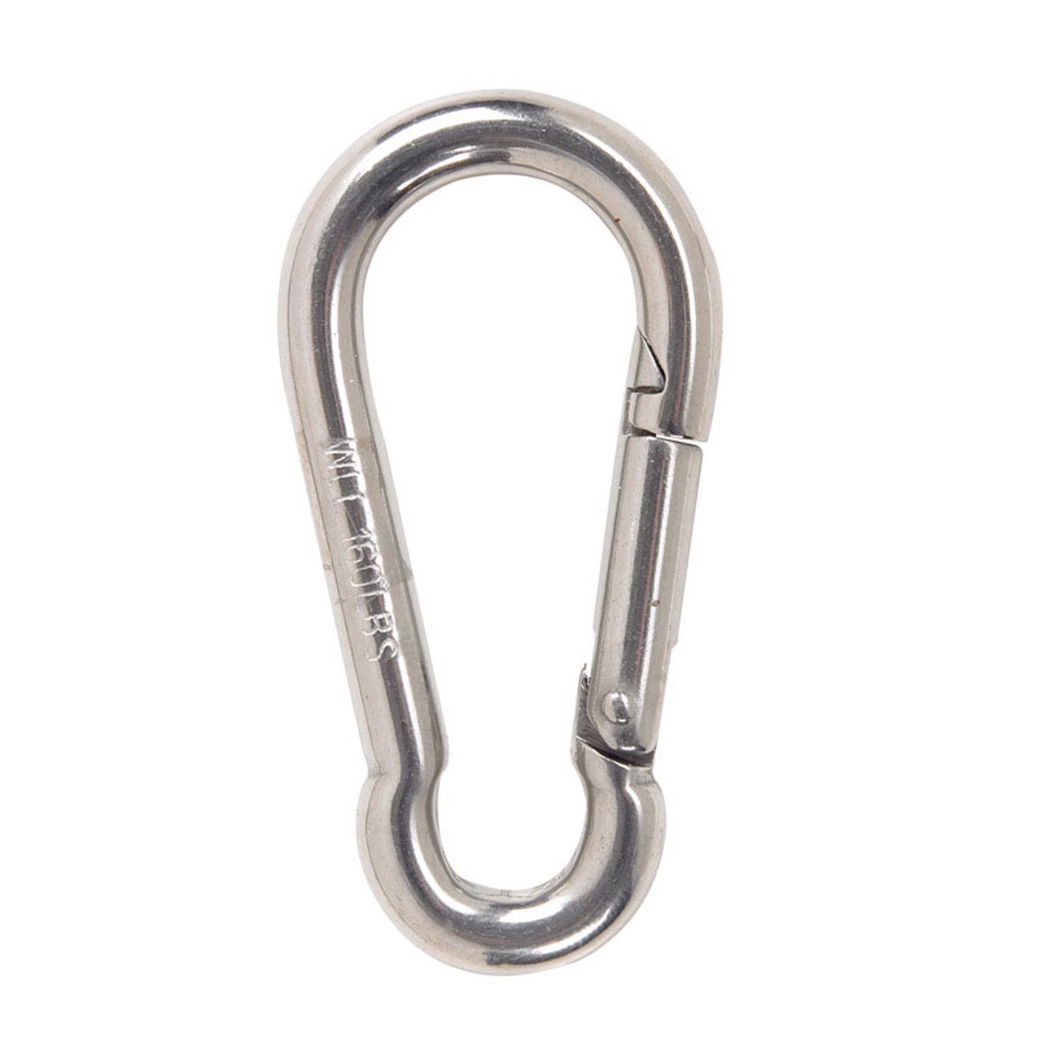Campbell Zinc-Plated Steel Spring Snap 160 lb. cap. 2-3/4 in. L Campbell Zinc-Plated Steel Spring Snap 160 lb. cap. 2-3/4 in. L