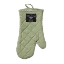 Kane Home Leaf Green Cotton Oven Mitt