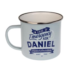 Top Guy Daniel 14 oz Multicolored Steel Enamel Coated Mug 1 pk