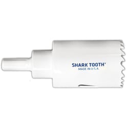 Century Drill & Tool Shark Tooth 1-5/8 in. Bi-Metal 1-7/8 in. L X 3/8 in. D One Piece Hole Saw
