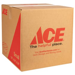 Ace 14 in. H X 14 in. W X 14 in. L Cardboard Corrgugated Box 1 pk