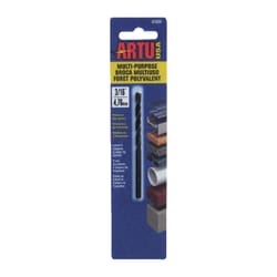 ARTU 3/16 in. X 3-1/2 in. L Tungsten Carbide Tipped Drill Bit Straight Shank 1 pc