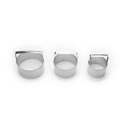 Fox Run Silver Stainless Steel Biscuit Cutter