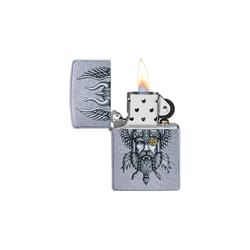 Zippo Silver Viking Warrior Lighter 1 pk