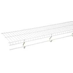 Rubbermaid FastTrack White Shelving Bracket (Common: 0.7-in x 2-in