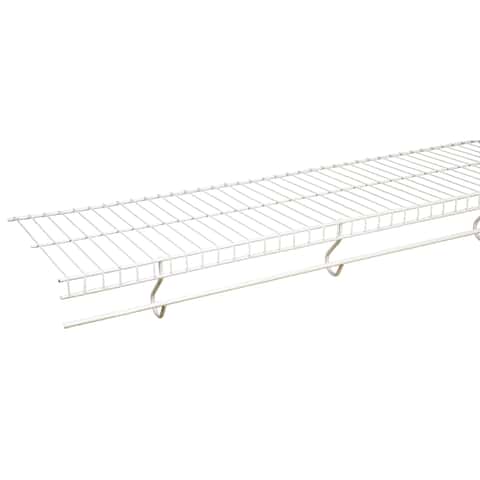 Rubbermaid Configurations White Shoe Shelf Add-On Kit - Clark