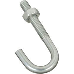 National Hardware Zinc-Plated Silver Steel 2-5/16 in. L J-Bolt 100 lb 1 pk