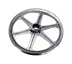 Dial 12 in. H X 12 in. W Silver Zinc Blower Pulley