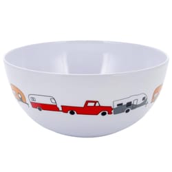 Camco Multicolored Melamine Bowl 1 pk