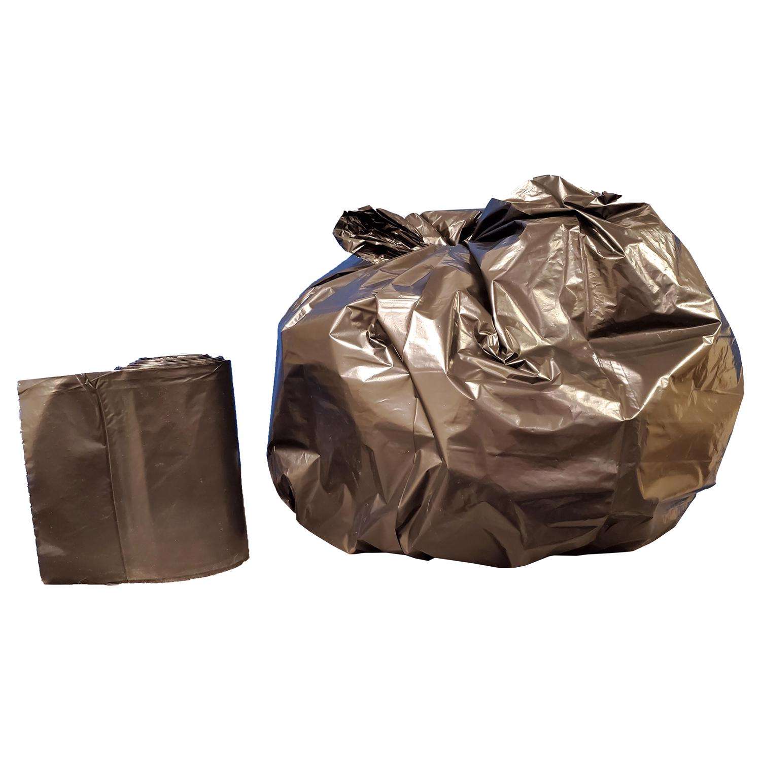 NORAMCO 30 gal Trash Can Liners Handle Tie 1 pk 0.6 mil Ace Hardware