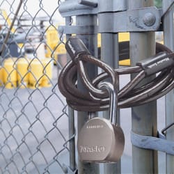 Master Lock 2-3/16 in. H X 2-1/2 in. W Steel 5-Pin Cylinder Weather-Resistant Padlock