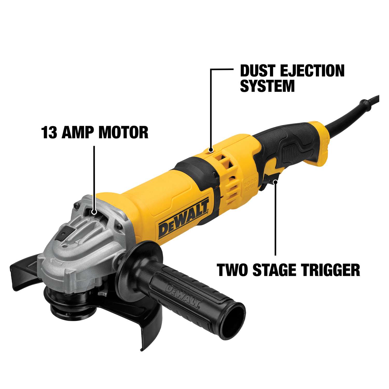 4-1/2-in Electric Small Angle Grinder (6 Amp)