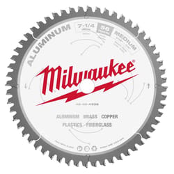 Milwaukee 7-1/4 in. D X 5/8 in. Carbide Tipped Circular Saw Blade 56 teeth 1 pk