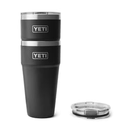 YETI Rambler 30 oz Stackable Black BPA Free Tumbler with MagSlider Lid