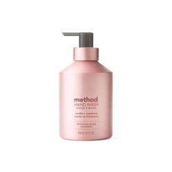 Method Premium Vanilla & Raspberry Scent Antibacterial Gel Hand Wash 12 oz