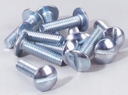 HILLMAN No. 1/4-20 Ga. X 1 in. L Combination Truss Head Zinc-Plated Steel Machine Screws 100 pk
