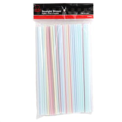 Chef Craft Assorted Plastic Straws