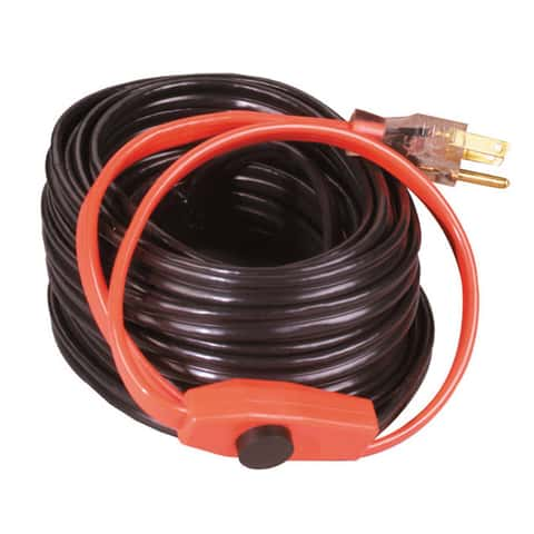 Automatic Water Pipe Heating Cable, Freeze Protection, 12-Ft.