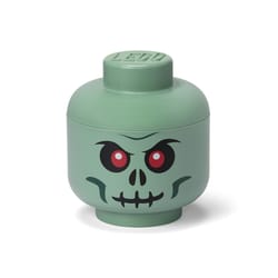 LEGO Skeleton Storage Head Green