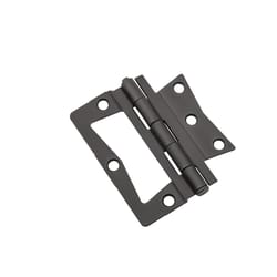 National Hardware 3-1/2 in. L Oil Rubbed Bronze Door Hinge 1 pk