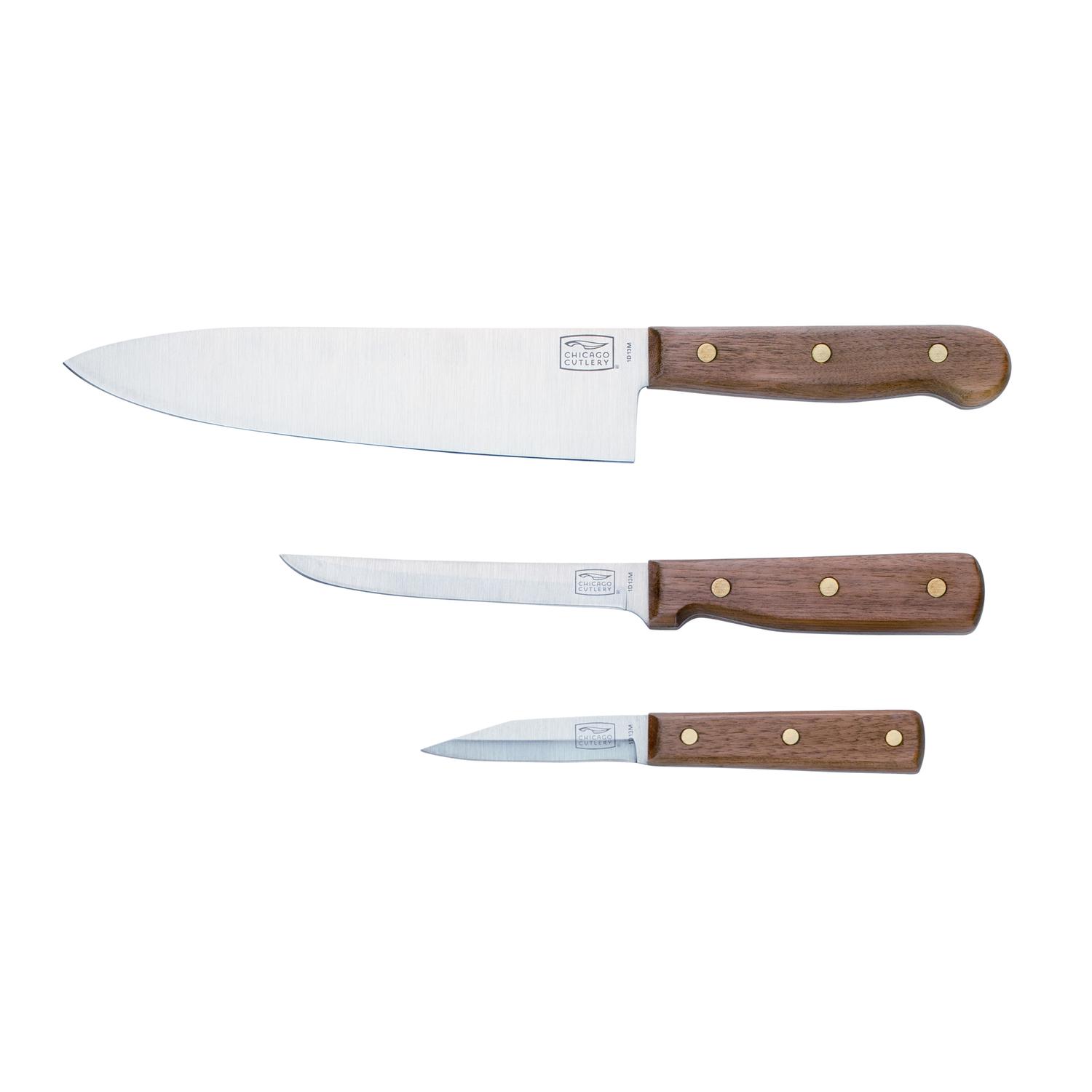 Knives/Chicago Cutlery Walnut hotsell tradition