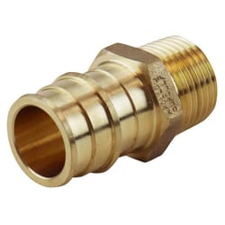 Apollo Expansion PEX / Pex A 1 in. Expansion PEX in to X 3/4 in. D MPT Brass Male Adapter