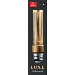 Globe Electric Luxe Tube E26 (Medium) Filament LED Bulb Warm White 40 Watt Equivalence 1 pk