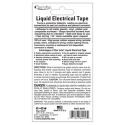 Star Brite 4 in. W X 7 in. L White Vinyl Liquid Electrical Tape