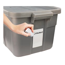 Jokari 3 in. H X 5 in. W Rectangle White Bin Tag Labels 10 pk